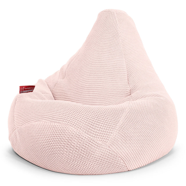 Gaming Sitzsack Sessel Ersatz Bezug - Ellos Grobgestrickt 01