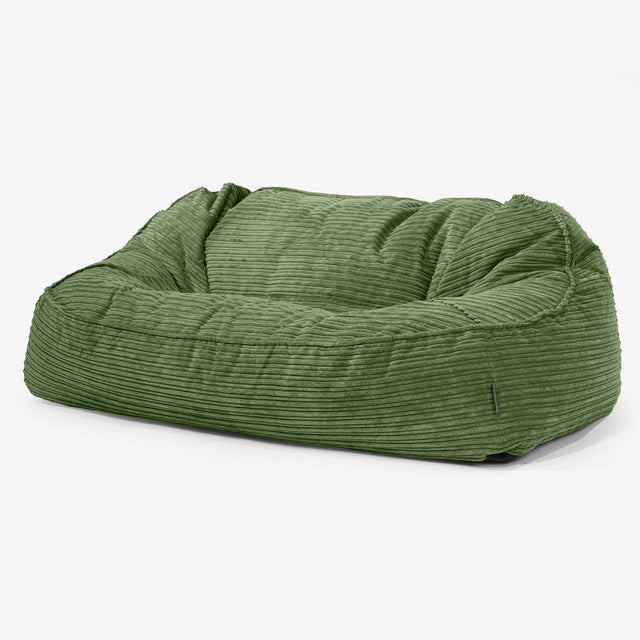 Das Slouchy XXL Sitzsack Sofa - Cord Nerzfarben 01