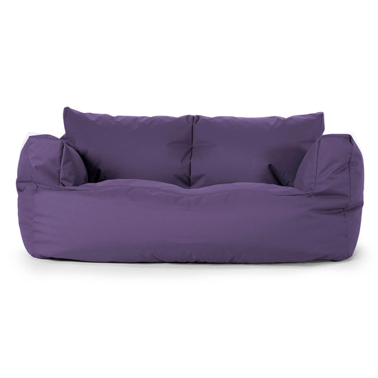 Josephine Sitzsack Sofa - Pflegeleicht für Draußen Lila 01