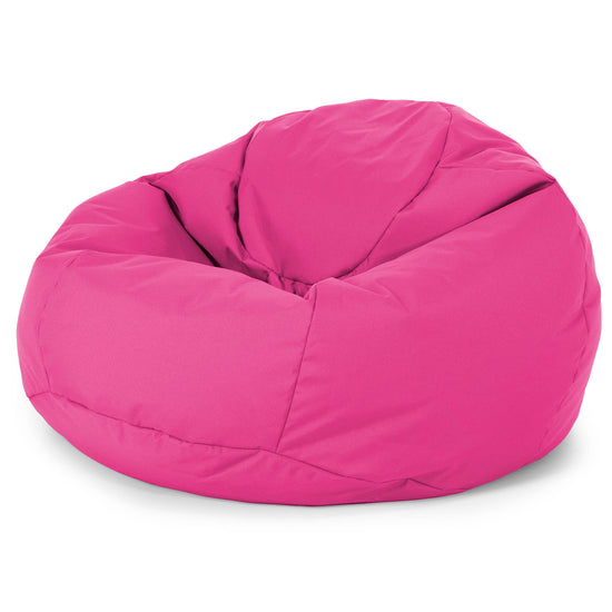 Klassischer Sitzsack Sessel - Pflegeleicht für Draußen Pink 01