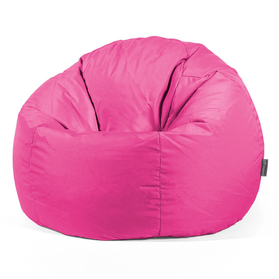 Klassischer Sitzsack Sessel - Pflegeleicht für Draußen Pink 01