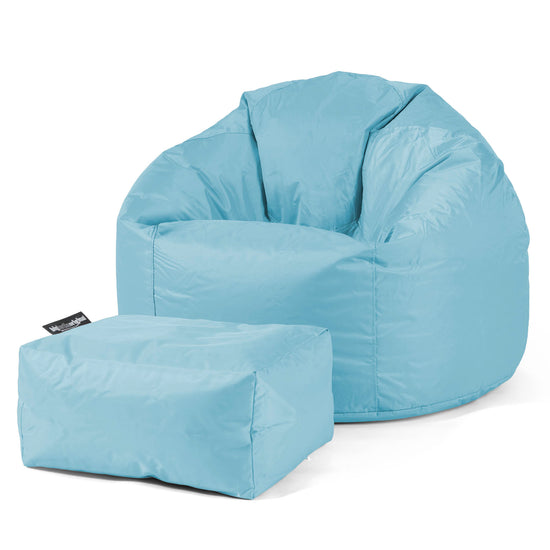 Klassischer Sitzsack Sessel - SmartCanvas™ Aqua 02
