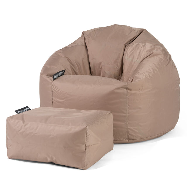 Klassischer Sitzsack Sessel - SmartCanvas™ Beige 02