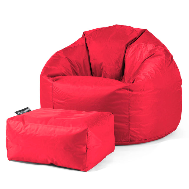 Klassischer Sitzsack Sessel - SmartCanvas™ Rot 02