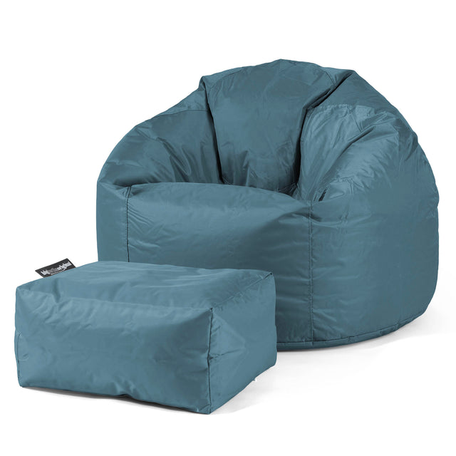 Klassischer Sitzsack Sessel - SmartCanvas™ Türkis 02