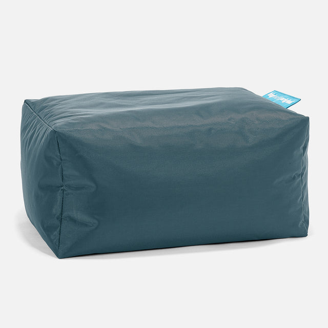Kleiner Fußhocker - SmartCanvas™ Türkis 01