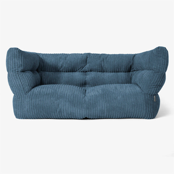 2-Sitzer Albert Sitzsacksofa 2.0 - Cord Marineblau