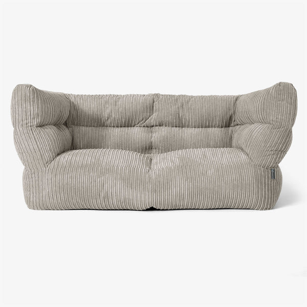 2-Sitzer Albert Sitzsacksofa 2.0 - Cord Nerzfarben 01