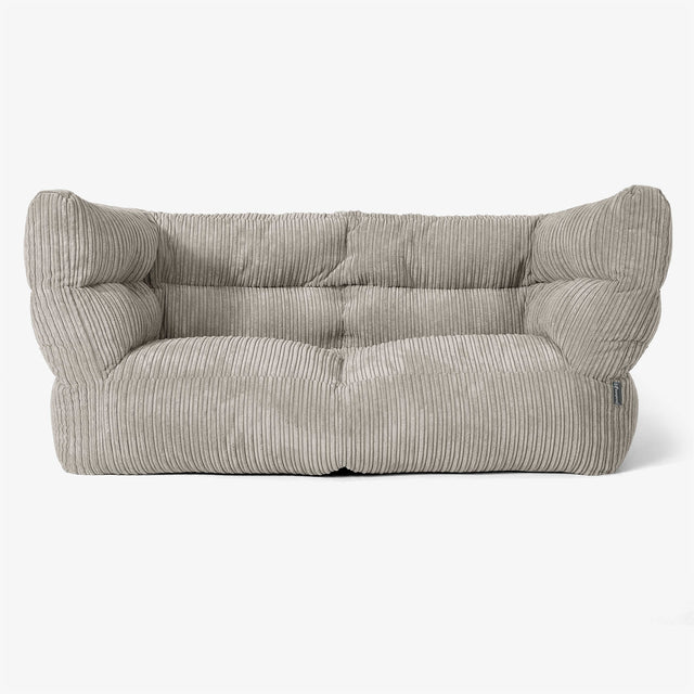 2-Sitzer Albert Sitzsacksofa 2.0 - Cord Nerzfarben 01