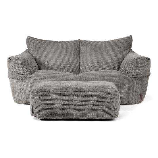 Josephine Sitzsack Sofa - Pom-Pom Anthrazit 02
