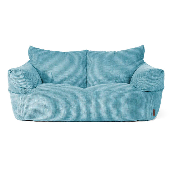 Josephine Sitzsack Sofa - Pom-Pom Türkis 01