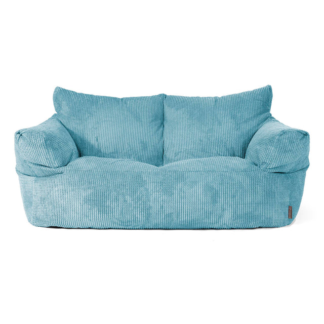 Josephine Sitzsack Sofa - Pom-Pom Türkis 01