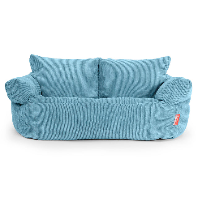 Josephine Sitzsack Sofa - Pom-Pom Türkis 01