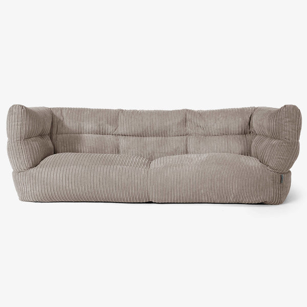 3-Sitzer Albert Sitzsacksofa 2.0 - Cord Beigegrau