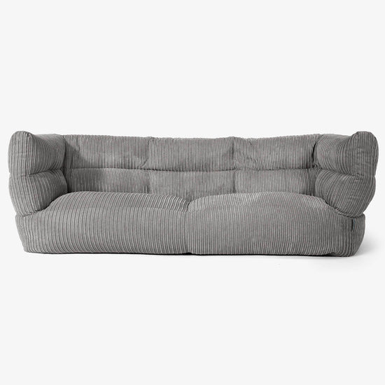 3-Sitzer Albert Sitzsacksofa 2.0 - Cord Graphitgrau 01