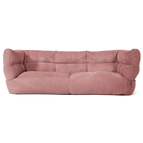 3-Sitzer Albert Sitzsacksofa 2.0 - Cord Pfirsich 01