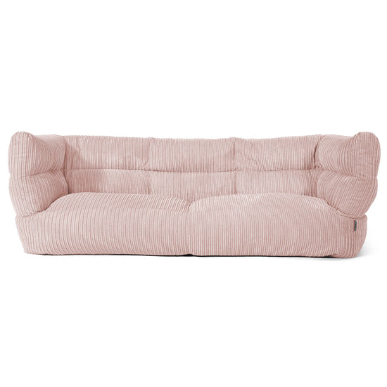 3-Sitzer Albert Sitzsacksofa 2.0 - Cord Rosa 01