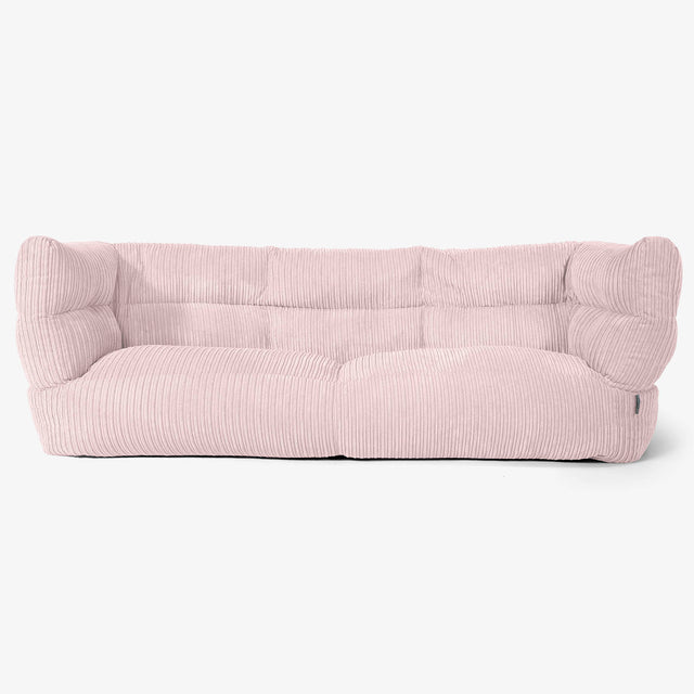3-Sitzer Albert Sitzsacksofa 2.0 - Cord Rosa 01