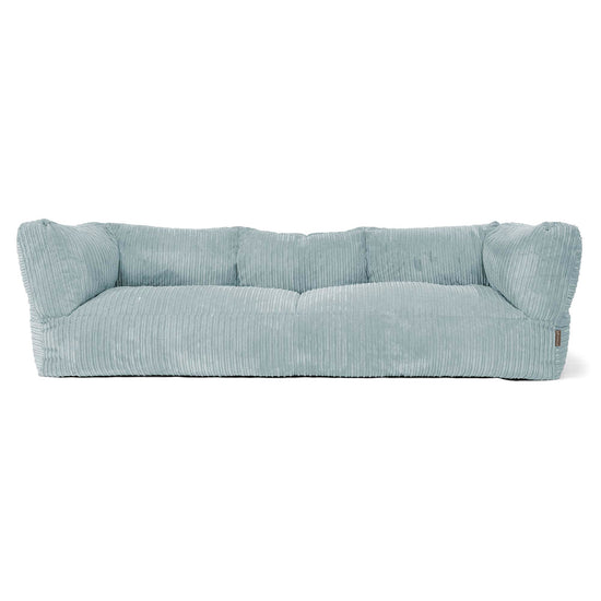 3-Sitzer Albert Sitzsacksofa - Cord Mintgrün 01
