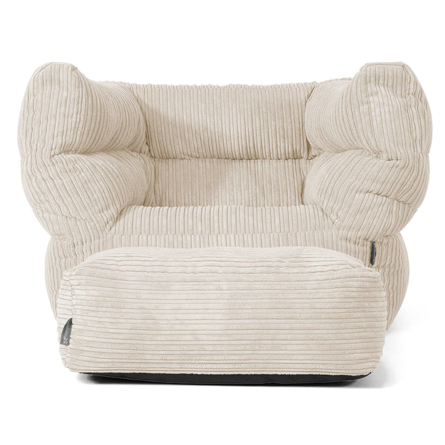 Albert Sitzsack Ohrensessel 2.0 - Cord Creme 02
