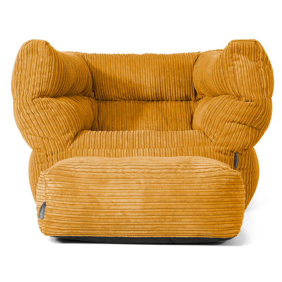 Albert Sitzsack Ohrensessel 2.0 - Cord Goldhonig 02