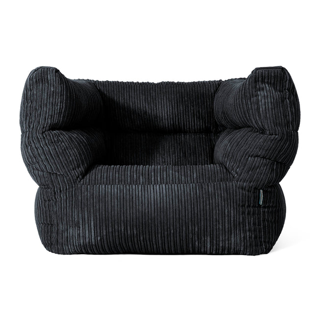 Albert Sitzsack Ohrensessel 2.0 - Cord Schwarz 01