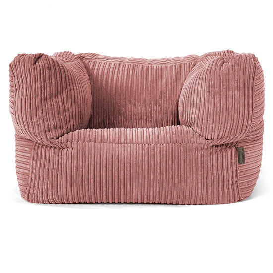Albert Sitzsack Ohrensessel - Cord Pfirsich 01