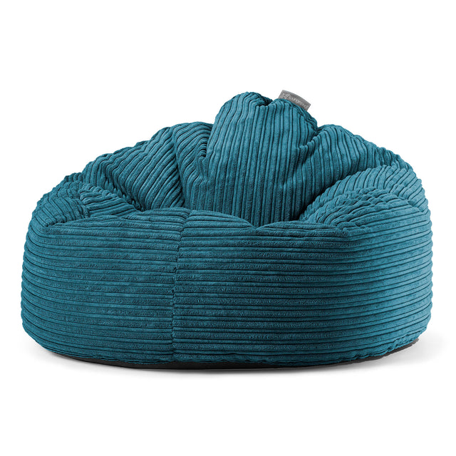 Archi Sitzsack - Cord Blaugrün 01