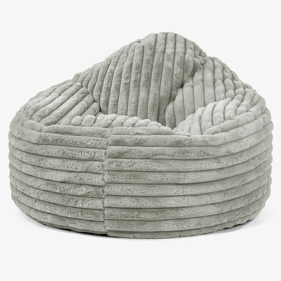 Archi Sitzsack - Ultra Plüsch Cord Salbeigrün 01