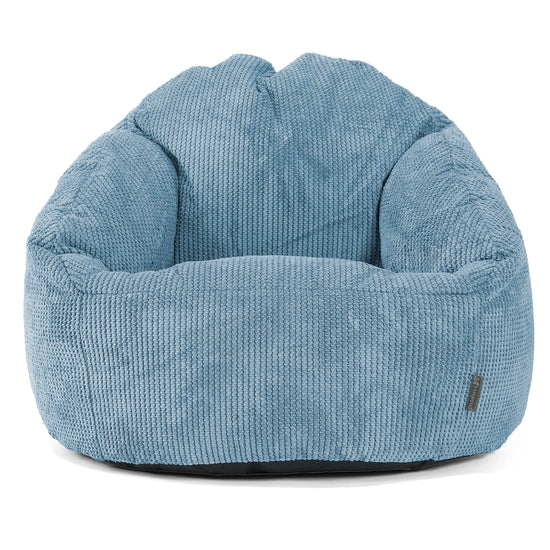 Bubble Sitzsack Sessel - Pom-Pom Himmelblau 01