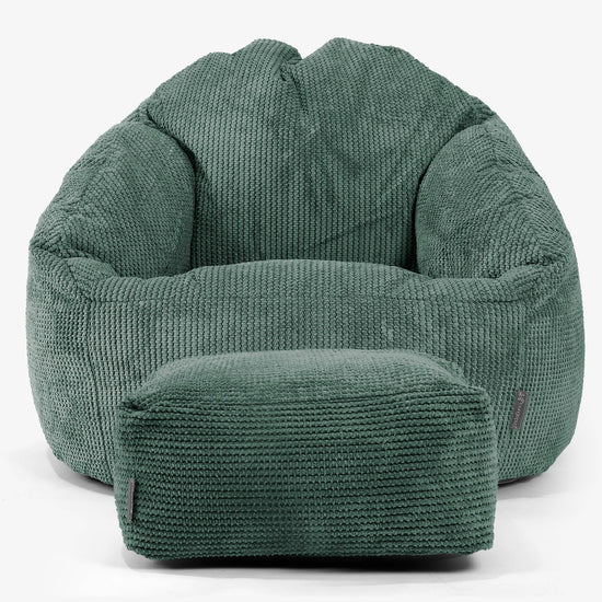 Bubble Sitzsack Sessel - Pom-Pom Moosgrün 02