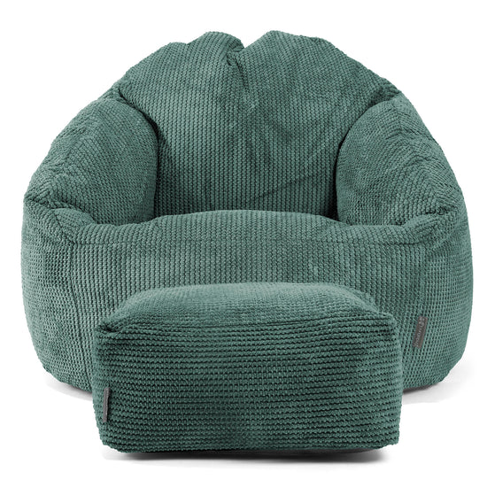 Bubble Sitzsack Sessel - Pom-Pom Moosgrün 02