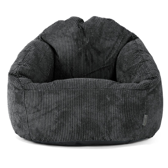Bubble Sitzsack Sessel - Pom-Pom Schwarz 01
