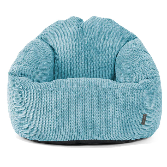 Bubble Sitzsack Sessel - Pom-Pom Türkis 01