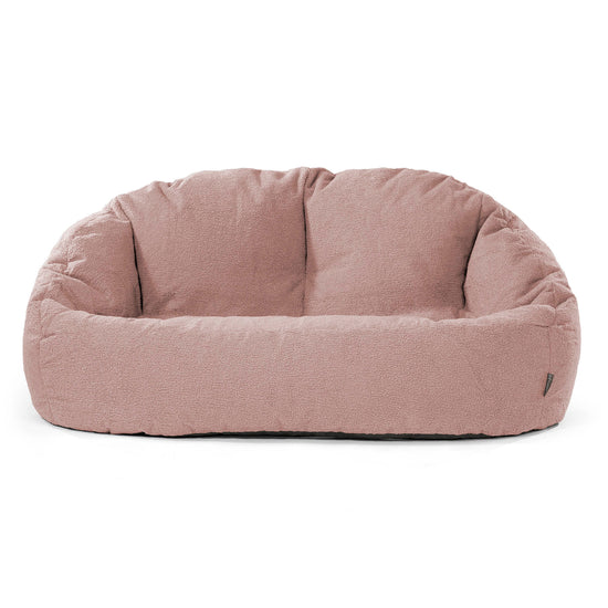 Bubble Sitzsack Sofa - Bouclé Pink 01