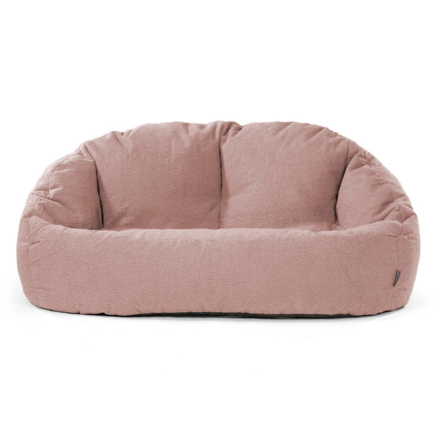 Bubble Sitzsack Sofa - Bouclé Pink 01