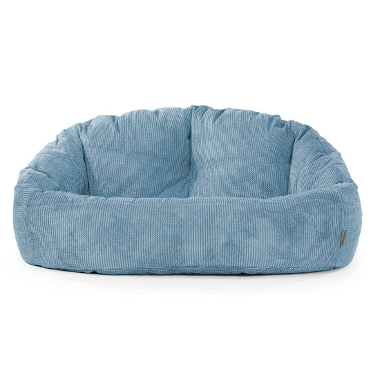 Bubble Sitzsack Sofa - Pom-Pom Himmelblau 01