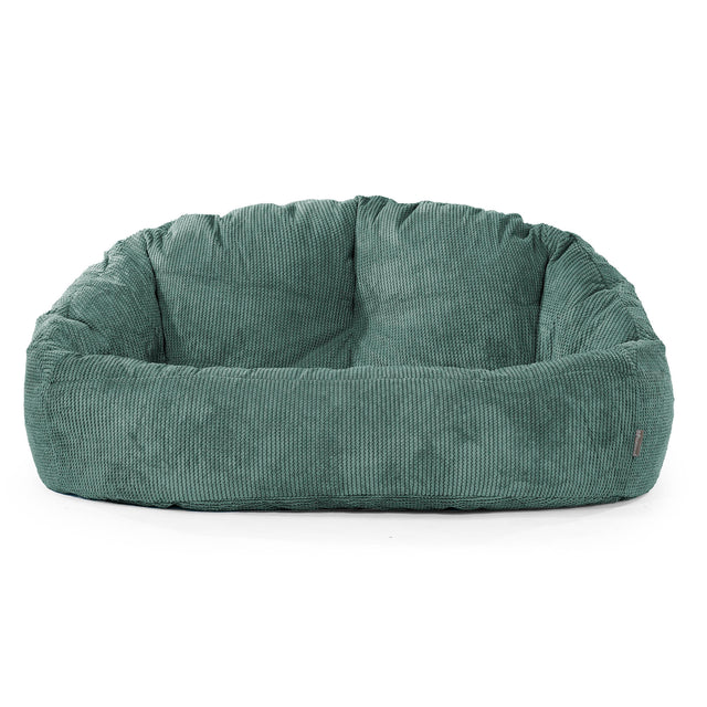 Bubble Sitzsack Sofa - Pom-Pom Moosgrün 01