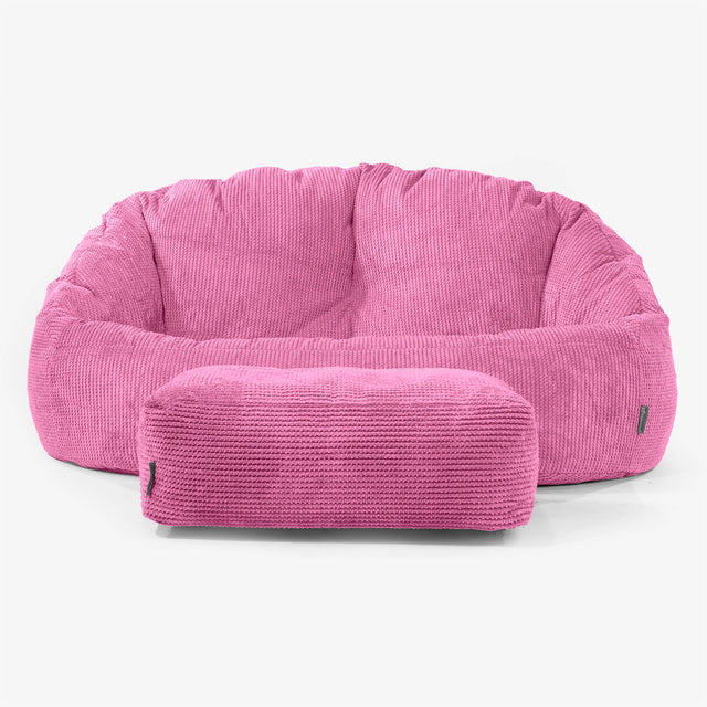 Bubble Sitzsack Sofa - Pom-Pom Pink 02