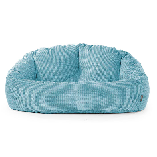 Bubble Sitzsack Sofa - Pom-Pom Türkis 01