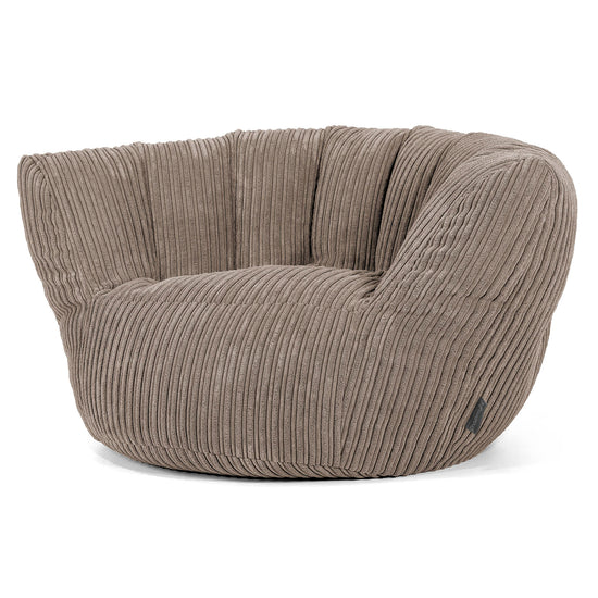 Charles Vintish Sitzsack - Cord Beigegrau 02