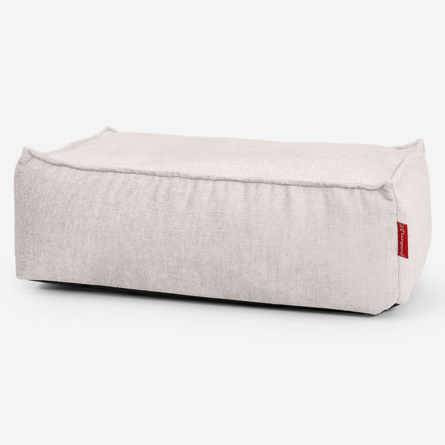 Groß Fußhocker Ersatz Bezug - Chenille 01