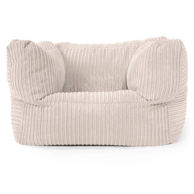 Albert Sitzsack Ohrensessel - Cord Elfenbein 01