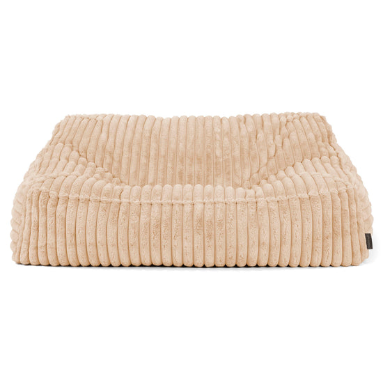 Das Slouchy Sitzsack Sofa - Ultra Plüsch Cord Pfirsich 02