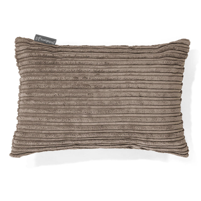 Dekokissen / Sofa Kissenbezug 35 x 50cm - Cord Beigegrau 01