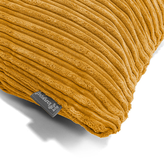 Dekokissen / Sofa Kissenbezug 35 x 50cm - Cord Goldhonig 02