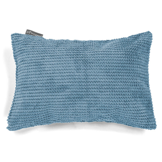 Dekokissen / Sofa Kissenbezug 35 x 50cm - Pom-Pom Himmelblau 01