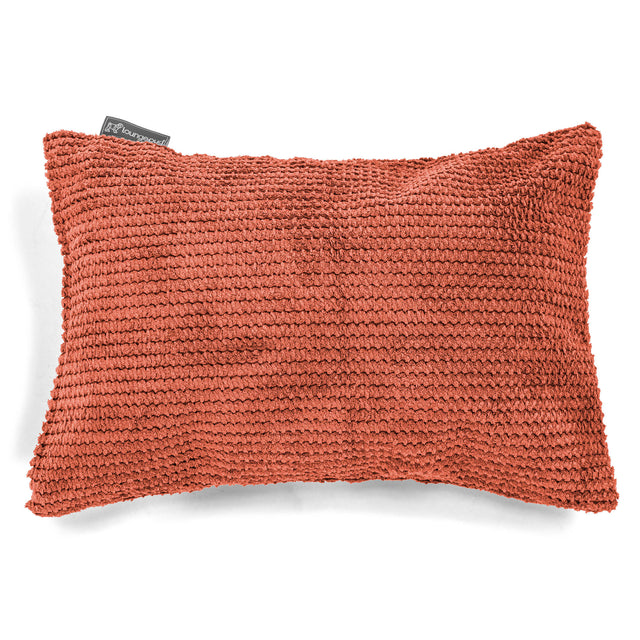 Dekokissen / Sofa Kissenbezug 35 x 50cm - Pom-Pom Kürbisorange 01