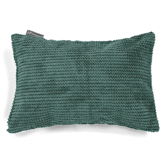 Dekokissen / Sofa Kissenbezug 35 x 50cm - Pom-Pom Moosgrün 01