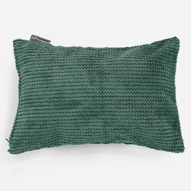 Dekokissen / Sofa Kissenbezug 35 x 50cm - Pom-Pom Moosgrün 01